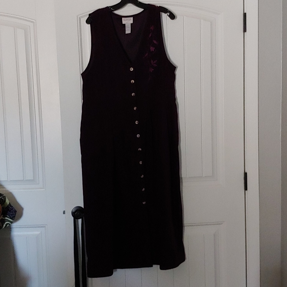 Plum Sleeveless dress